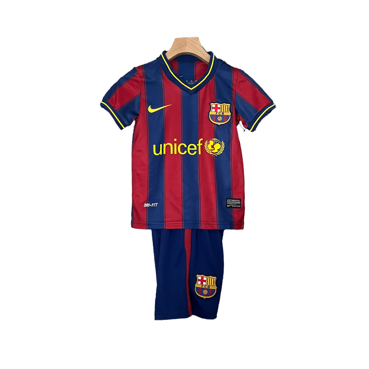 2009/10 Jersey BARCELONA I Kids Kit (Retro)