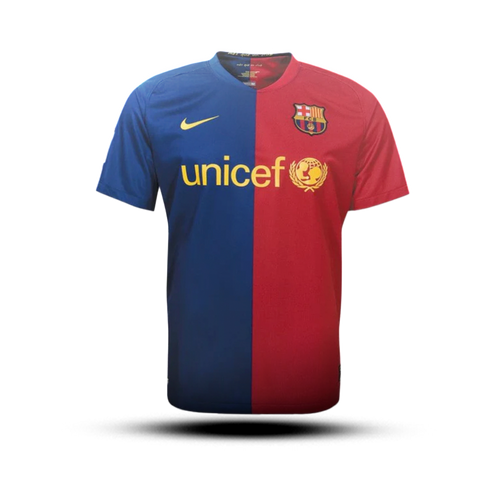Barcelona Jersey - Men's Retro 2008/09 + Patch Champions League 🎁
