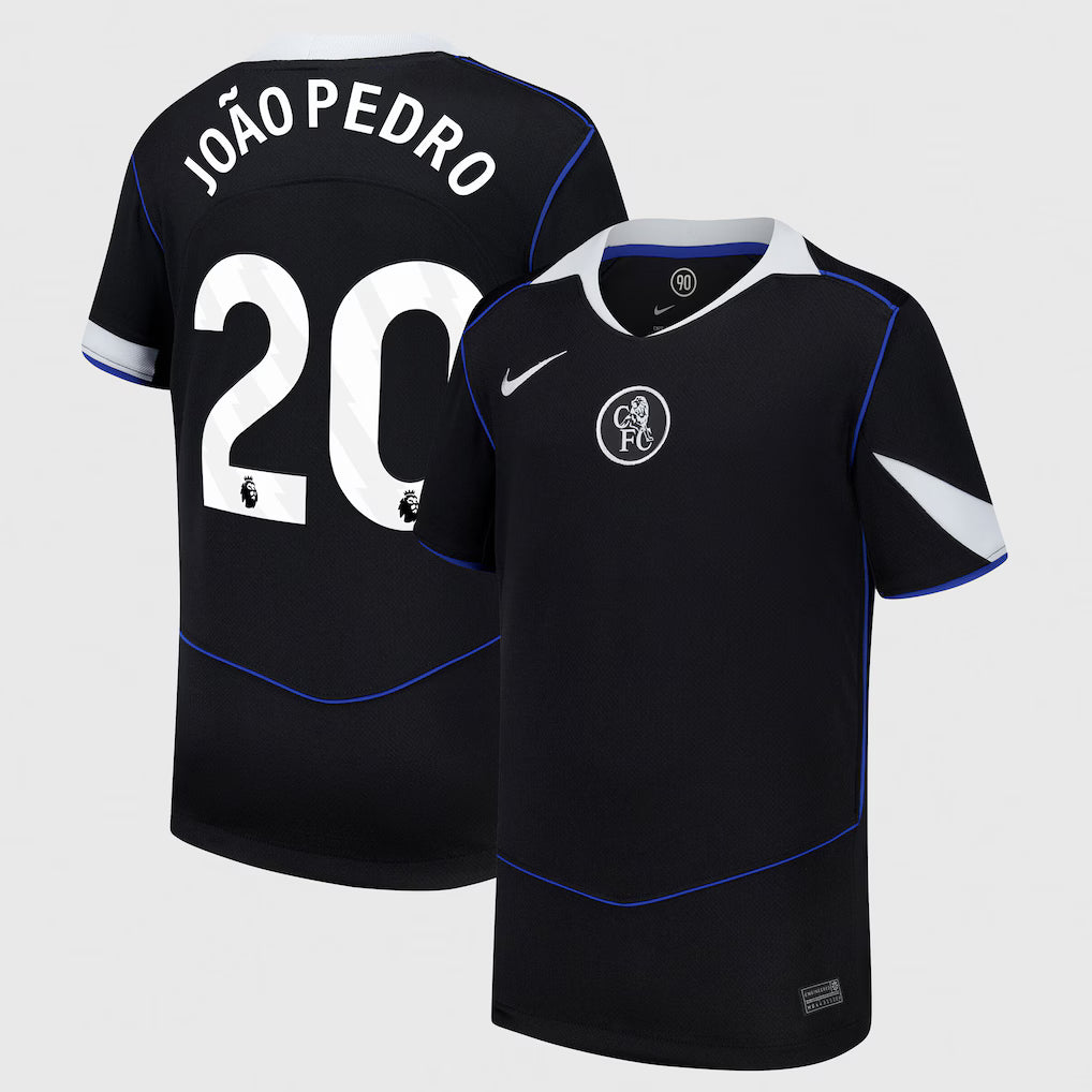 Men's Nike Chelsea Third Jersey 25/26 - Fan Version JOÃO Pedro #20