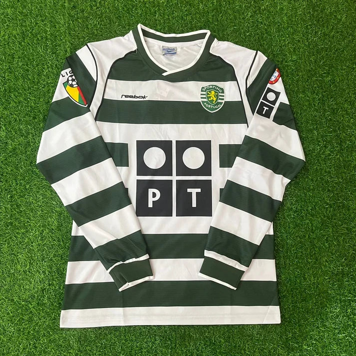 Cristiano Ronaldo SPORTING Lisbon 2001 2003 - Long Sleeve Retro