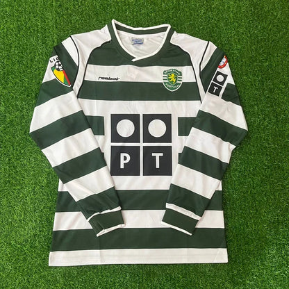 Cristiano Ronaldo SPORTING Lisbon 2001 2003 - Long Sleeve Retro