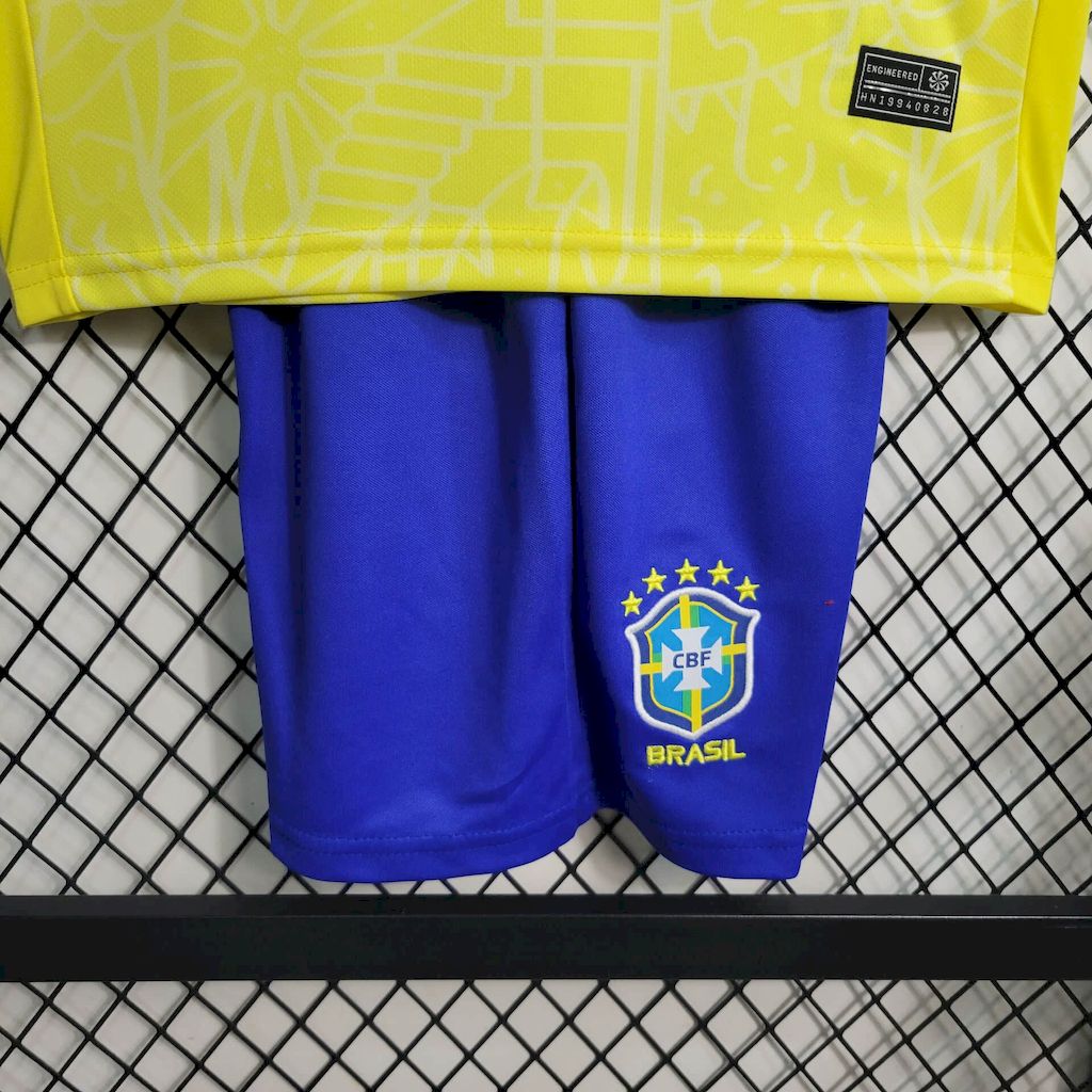 2024/25 Kids Brazil Home Kit