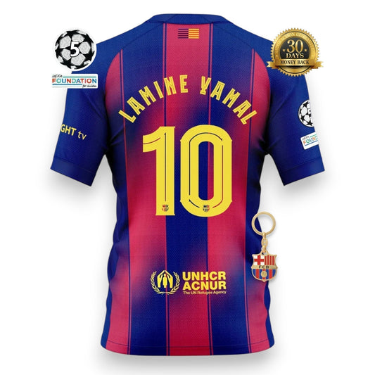 2025/26 Barcelona Home Jersey - LAMINE YAMAL #10