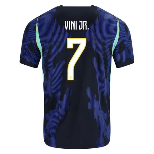 Brazil Away Blue - #Vini Jr. #7 Brazil Fan Version World Cup 2026