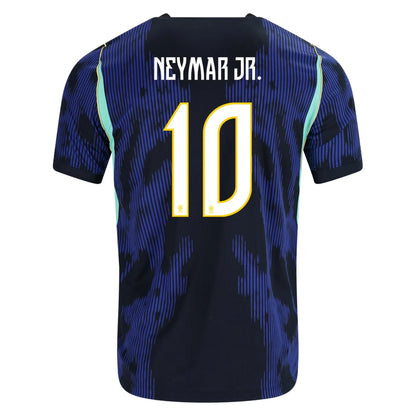 Brazil Away Blue - Neymar Jr. #10 Brazil Fan Version World Cup 2026