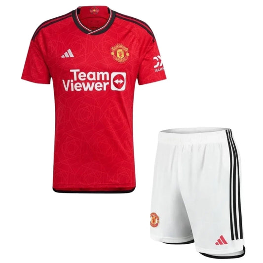 2023/24 Jersey MANCHESTER UNITED I Kids Kit