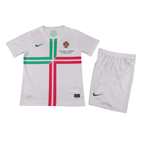2012 Kids Retro Portugal Away Jersey
