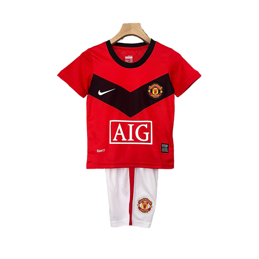 2009/10 Jersey MANCHESTER UNITED I Kids Kit (Retro)