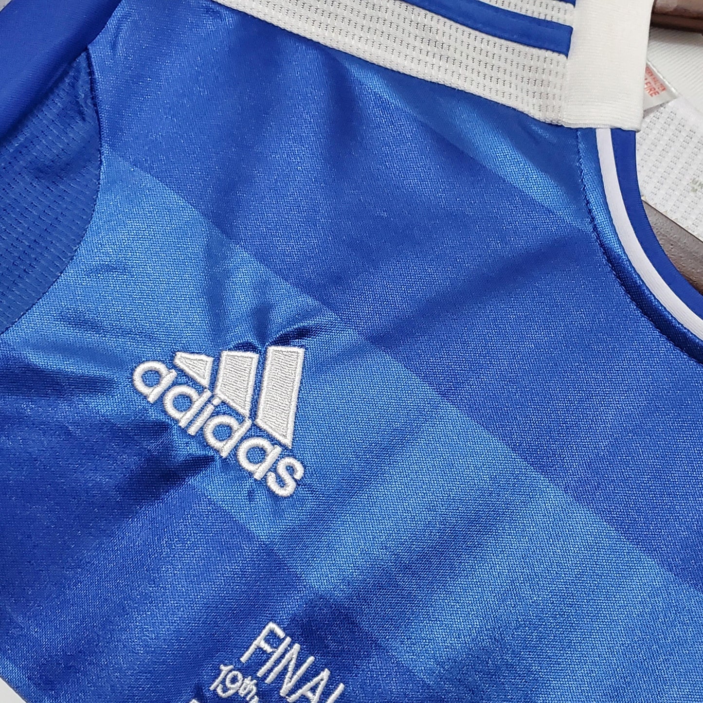 Chelsea Retro Jersey Home 2012 + Patch Champions League