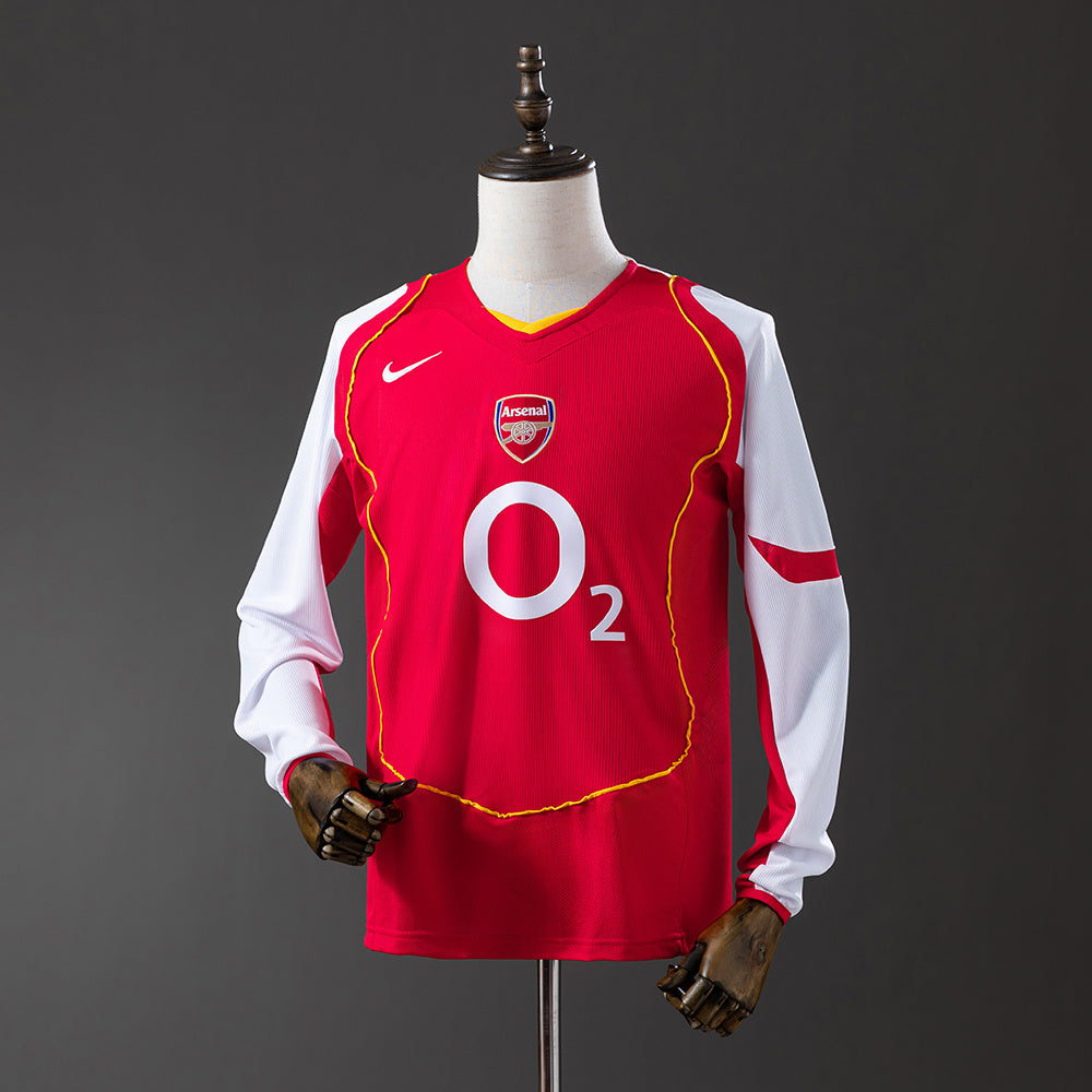 ARSENAL 04/05 RETRO HOME LONG SLEEVE JERSEY