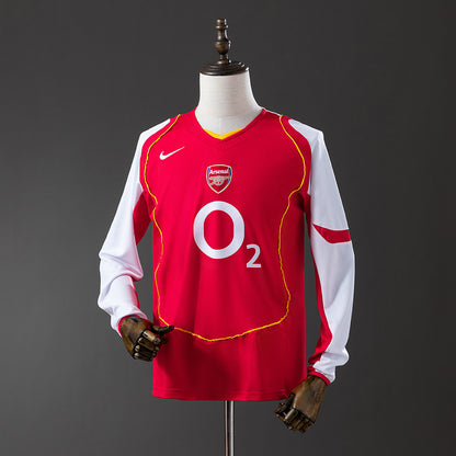 ARSENAL 04/05 RETRO HOME LONG SLEEVE JERSEY