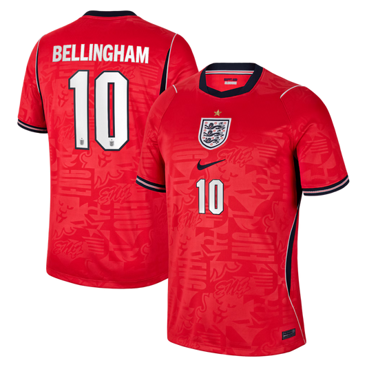 2026 Jersey England World Cup II Away Fan - Bellingham #10