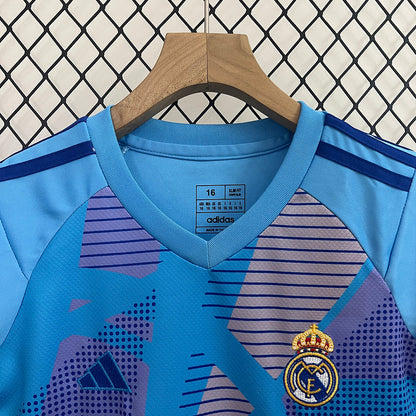 2024/25 REAL MADRID Goalkeeper I Kids Kit