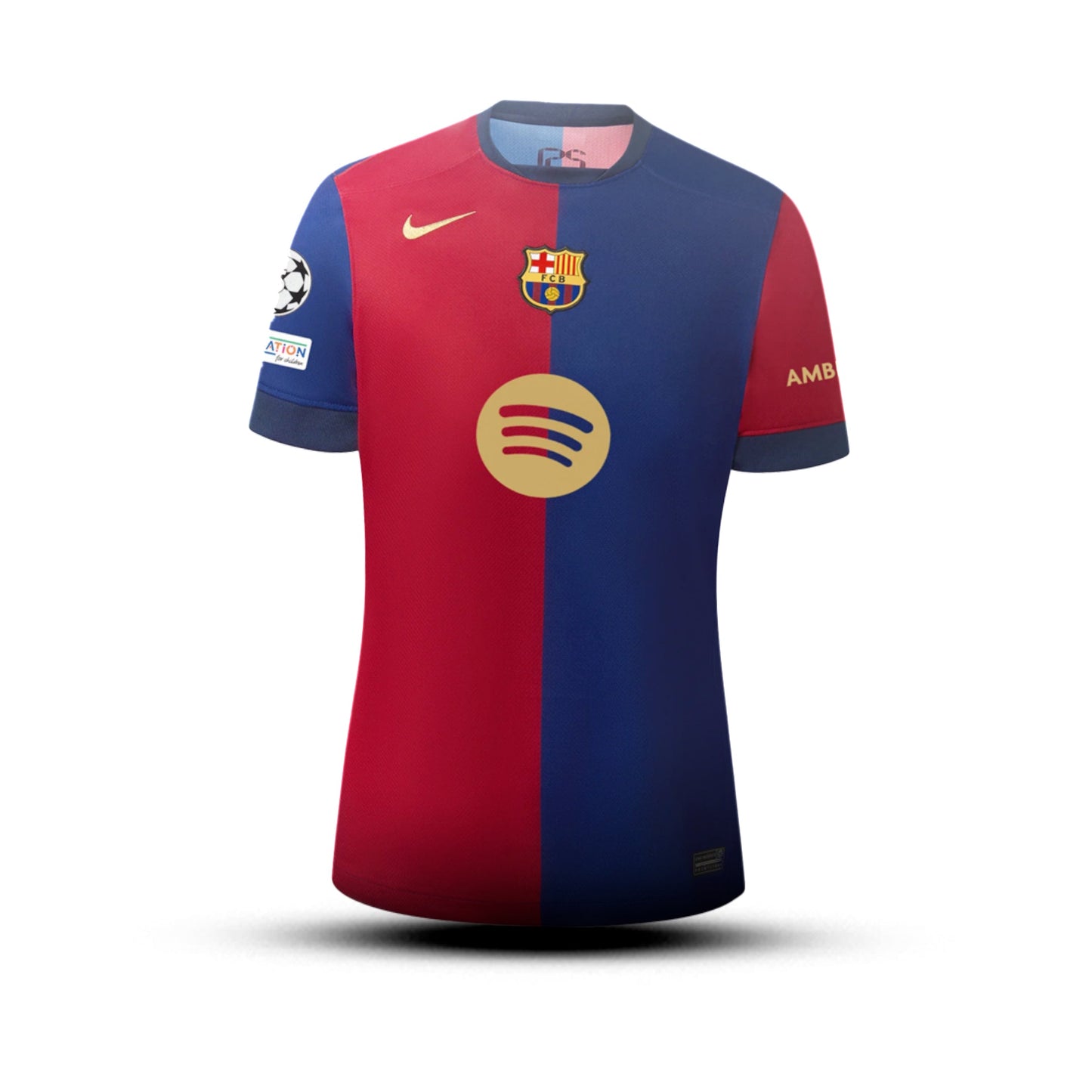 Jersey Barcelona Women'S + Patch Champions League 🎁