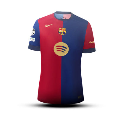 Jersey Barcelona Women'S + Patch Champions League 🎁