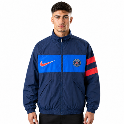 Paris Saint-Germain  96/98 Full-Zip Jacket in Navy Blue