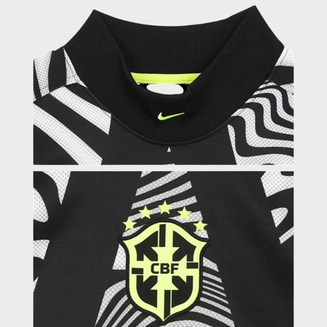 2026/27 Jersey National Team Brazil Goalkeeper Longsleeve Fan