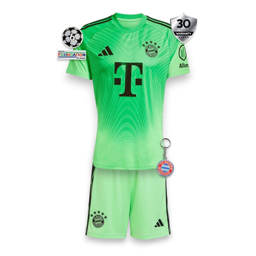 2025/26 Kids Bayern Munich Jersey Goalkeeper