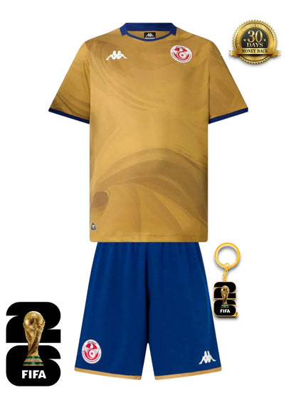 2026 Kit Kids Tunisia World Cup Third Jersey