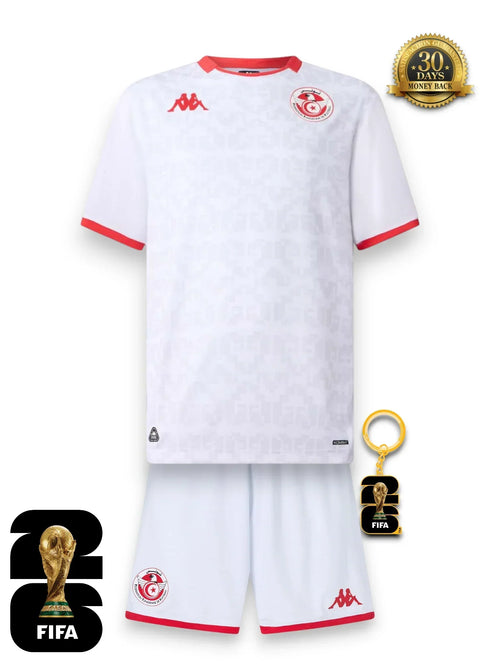 2026 Kit Kids Tunisia World Cup Away Jersey