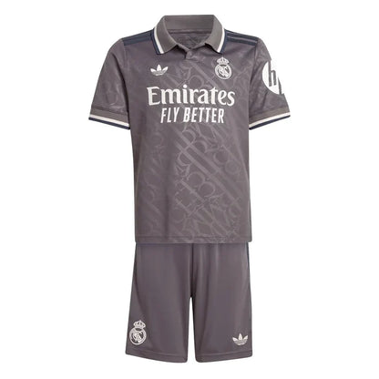 Kids Real Madrid Kit Third Kit 2024/25 + 3 GIFTS 🎁