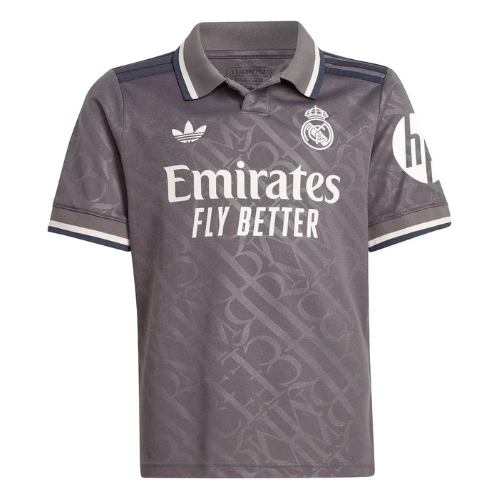 Kids Real Madrid Kit Third Kit 2024/25 + 3 GIFTS 🎁