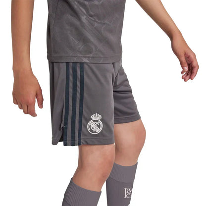 Kids Real Madrid Kit Third Kit 2024/25 + 3 GIFTS 🎁