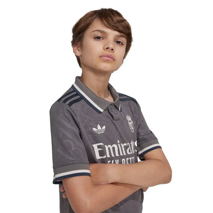Kids Real Madrid Kit Third Kit 2024/25 + 3 GIFTS 🎁