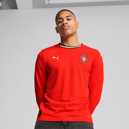 Portugal Jersey Long Sleeve Home 2025/26 PUMA - LAUNCH! 🇵🇹