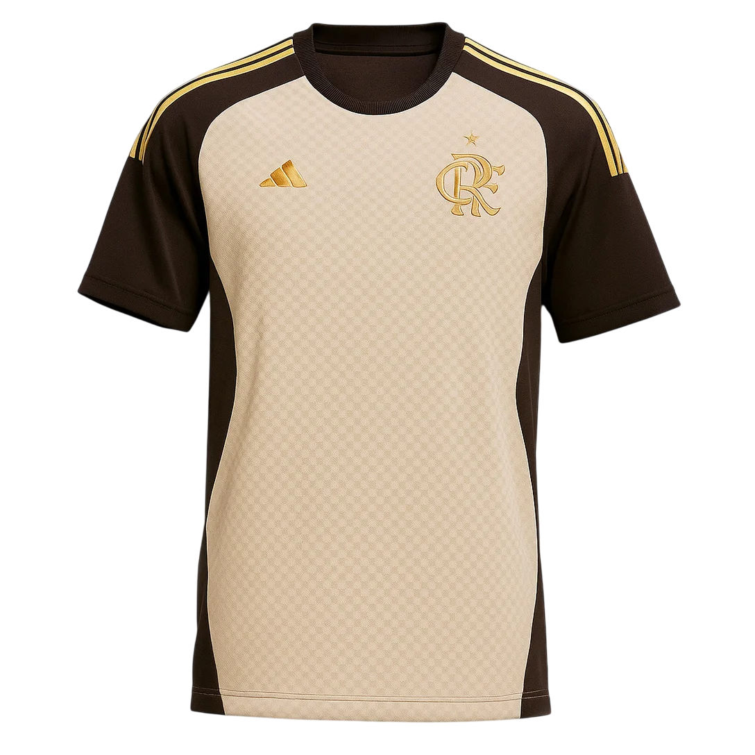 2026/27 Jersey Flamengo Training Beige - Fan Version