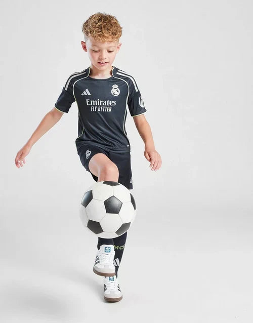 Kids Real Madrid Kit Away Kit 2025/26 + 3 GIFTS 🎁