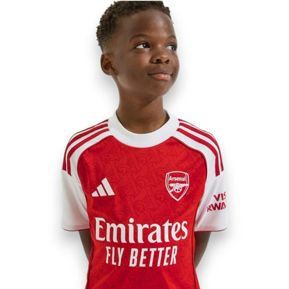 Arsenal 2025/26 Home Kids Kit