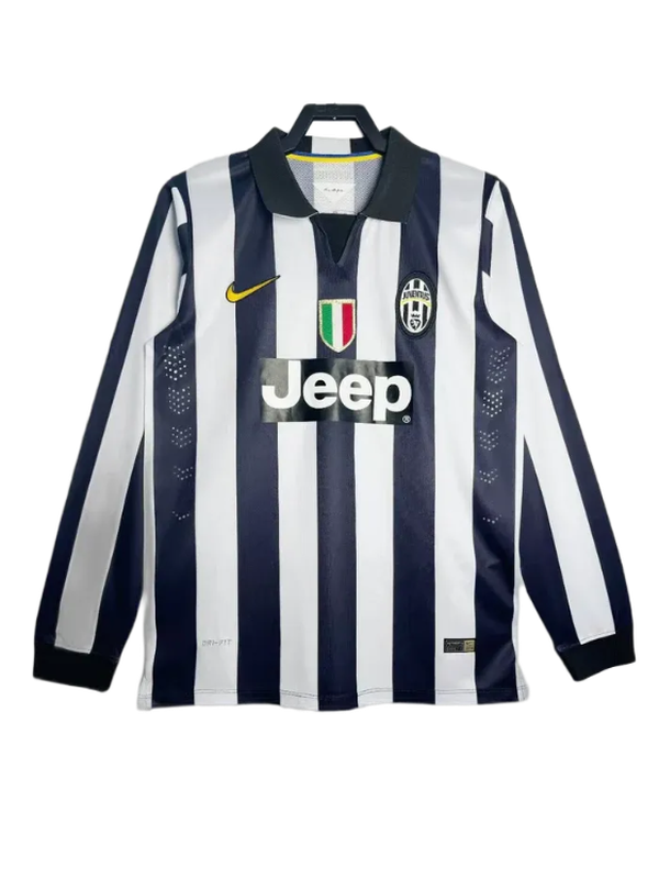 2014/15 Juventus I Home Jersey - Long Sleeve Retro Version