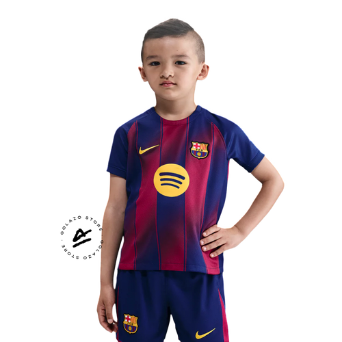 Kids Barcelona Kit Home Kit 2025/26 + 3 Gifts 🎁
