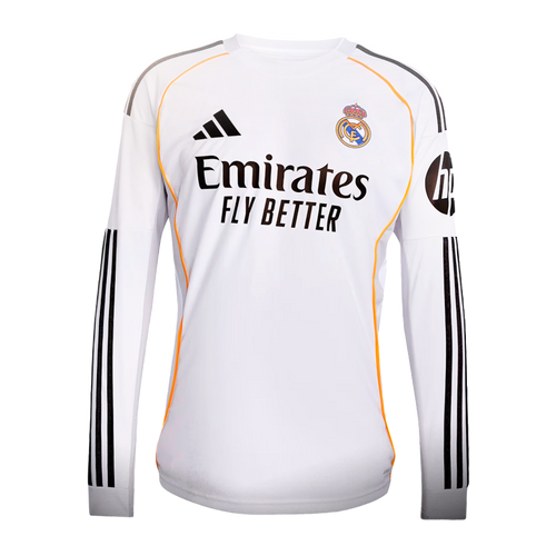 Jersey Real Madrid - Home Kit - 2025/26 - Long Sleeve