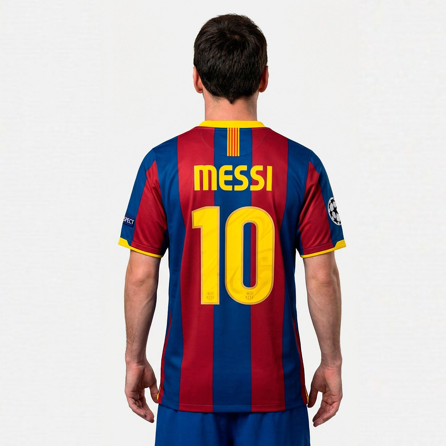 Barcelona 2011 London Final Jersey - #MESSI10