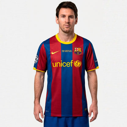 Barcelona 2011 London Final Jersey - #MESSI10