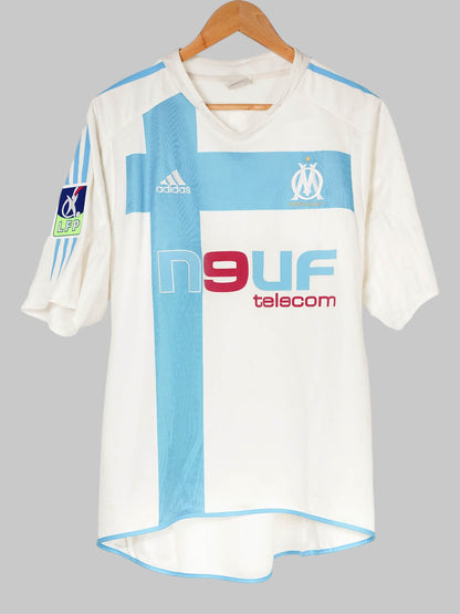 2004/05 Marseille Nasri #22 Home Shirt (L) Adidas