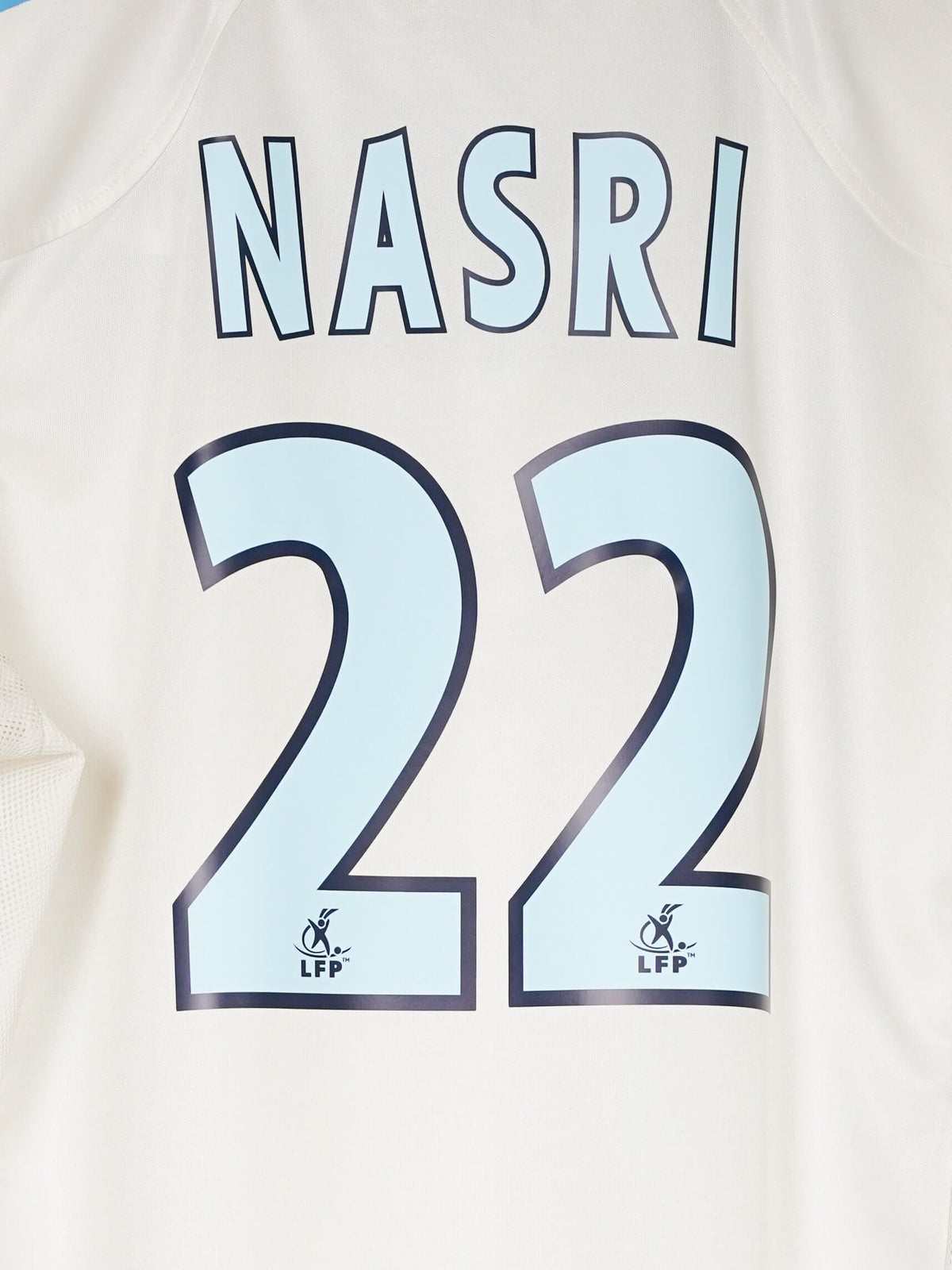 2004/05 Marseille Nasri #22 Home Shirt (L) Adidas