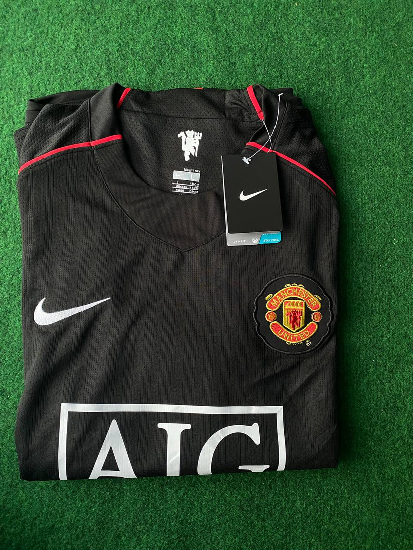 #Rooney Manchester United 2007-2008 Black Retro Jersey