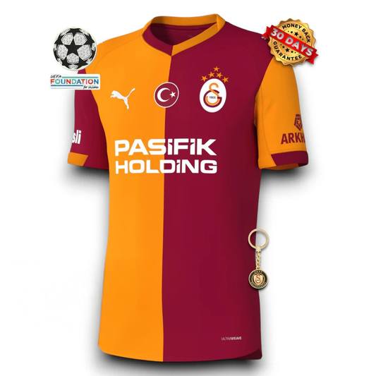 Galatasaray Player Home Jersey 2025/26 - With Sponsors