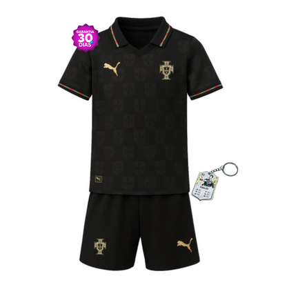 Kids Portugal National Team Special Edition Black Panther Black 2025/26