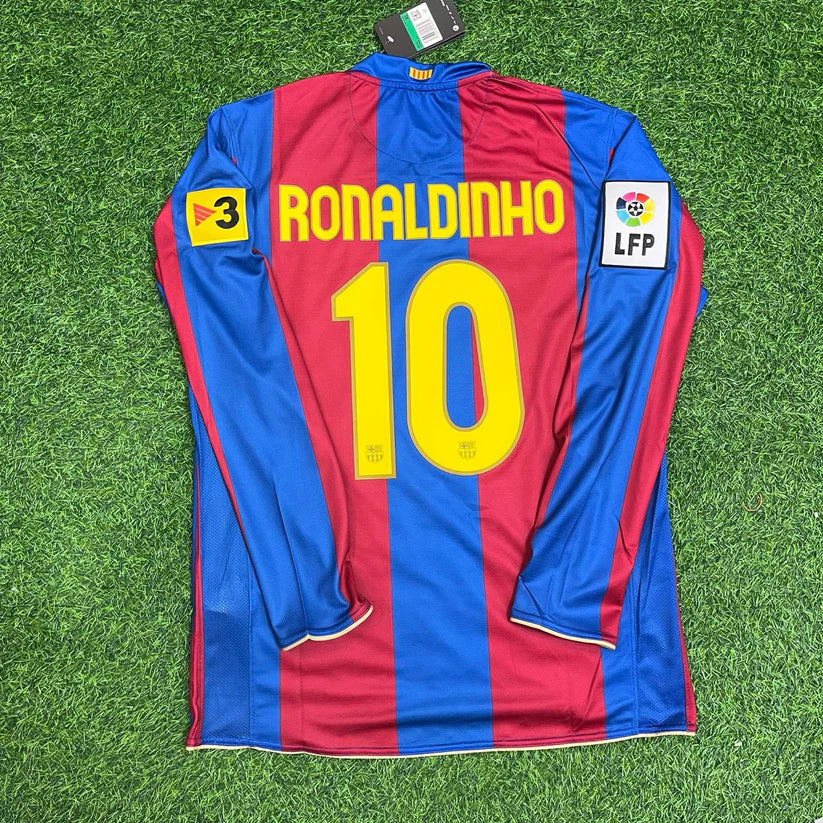 Barcelona 2007 Retro Football Jersey
