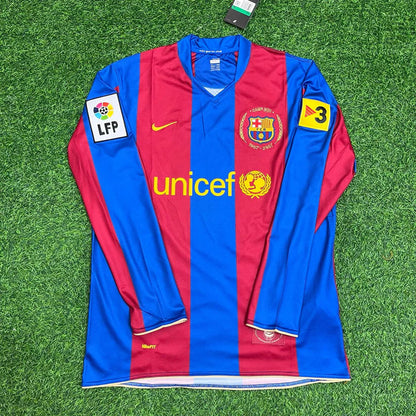 Barcelona 2007 Retro Football Jersey
