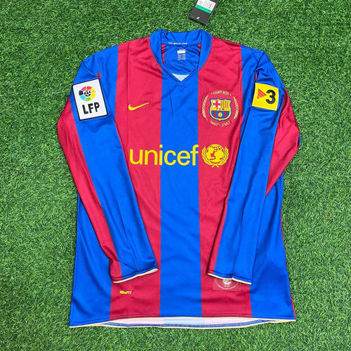 Barcelona 2007 Retro Football Jersey