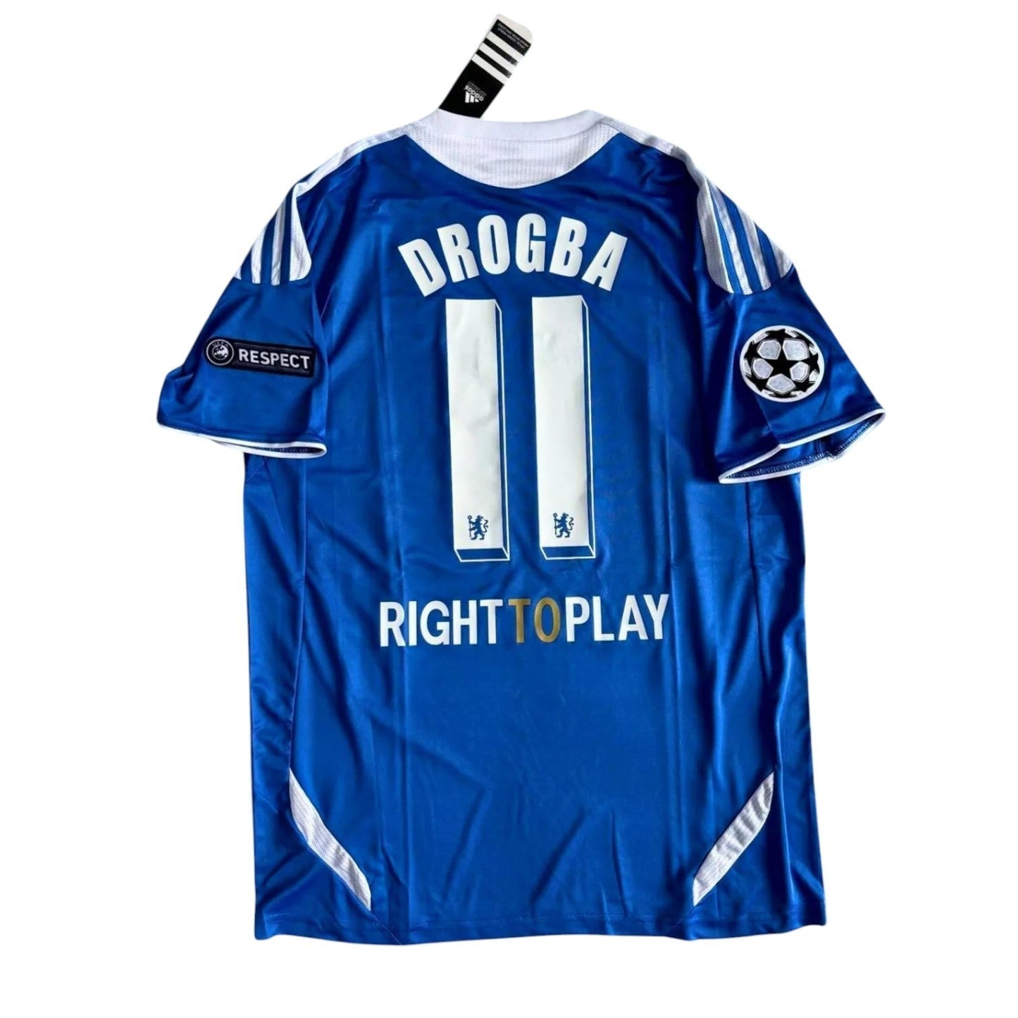 Chelsea Retro Jersey Home 2012 + Patch Champions League