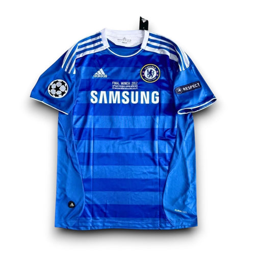 Chelsea Retro Jersey Home 2012 + Patch Champions League