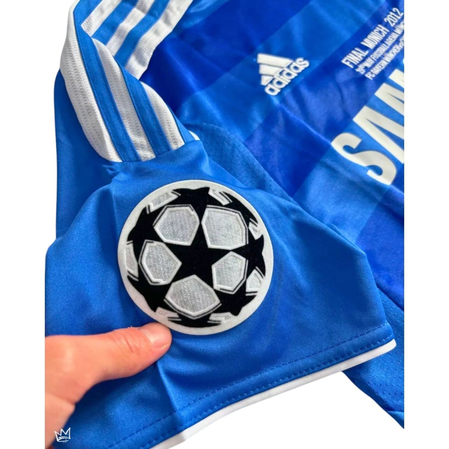Chelsea Retro Jersey Home 2012 + Patch Champions League