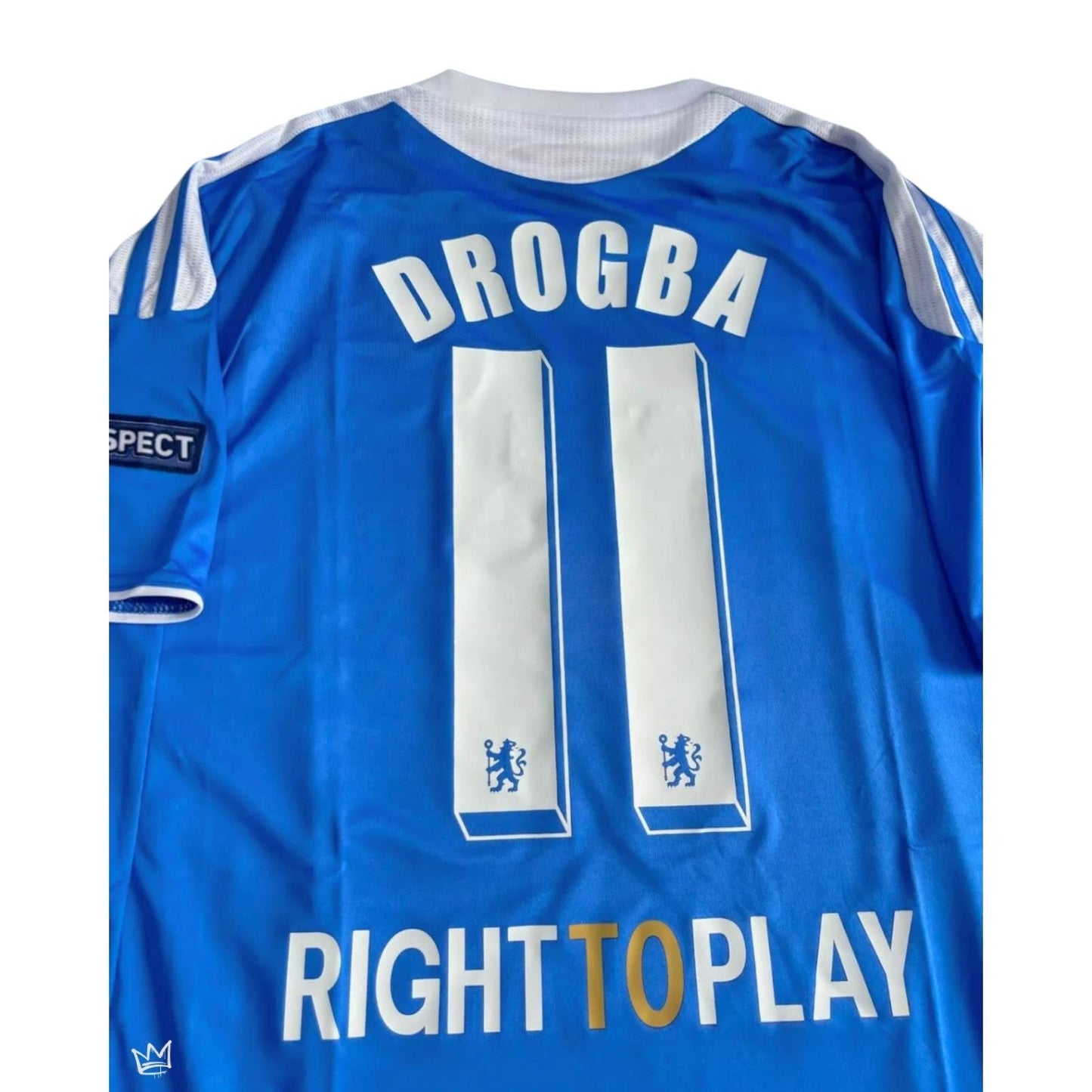 Chelsea Retro Jersey Home 2012 + Patch Champions League