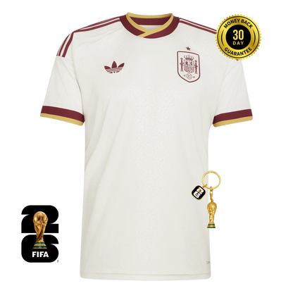 Jersey Away Spain World Cup 2026 + Keychain FREE